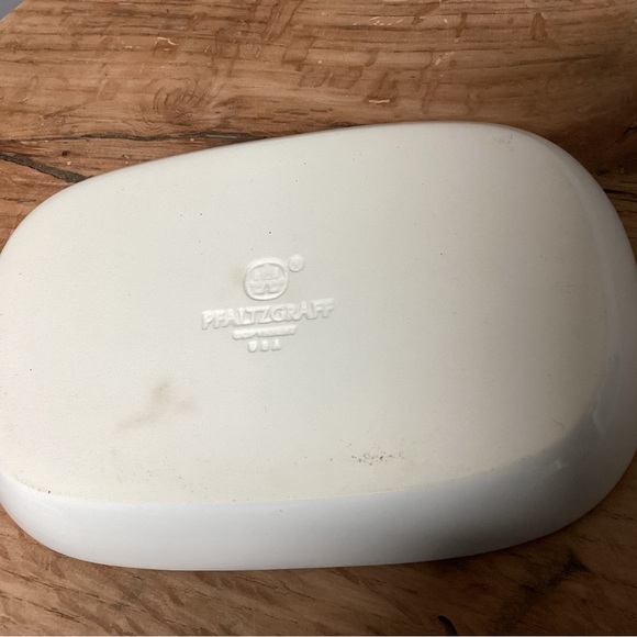 Vintage Christmas 2000 - Ceramic Crafted Dish / Tray / Decor by Pfaltzgraff USA - Picture 6 of 11